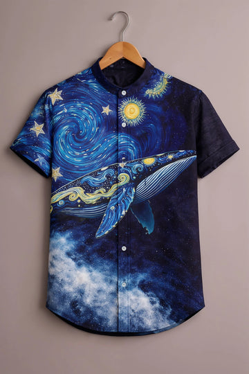 Space Whale Artistic Premium Shirt