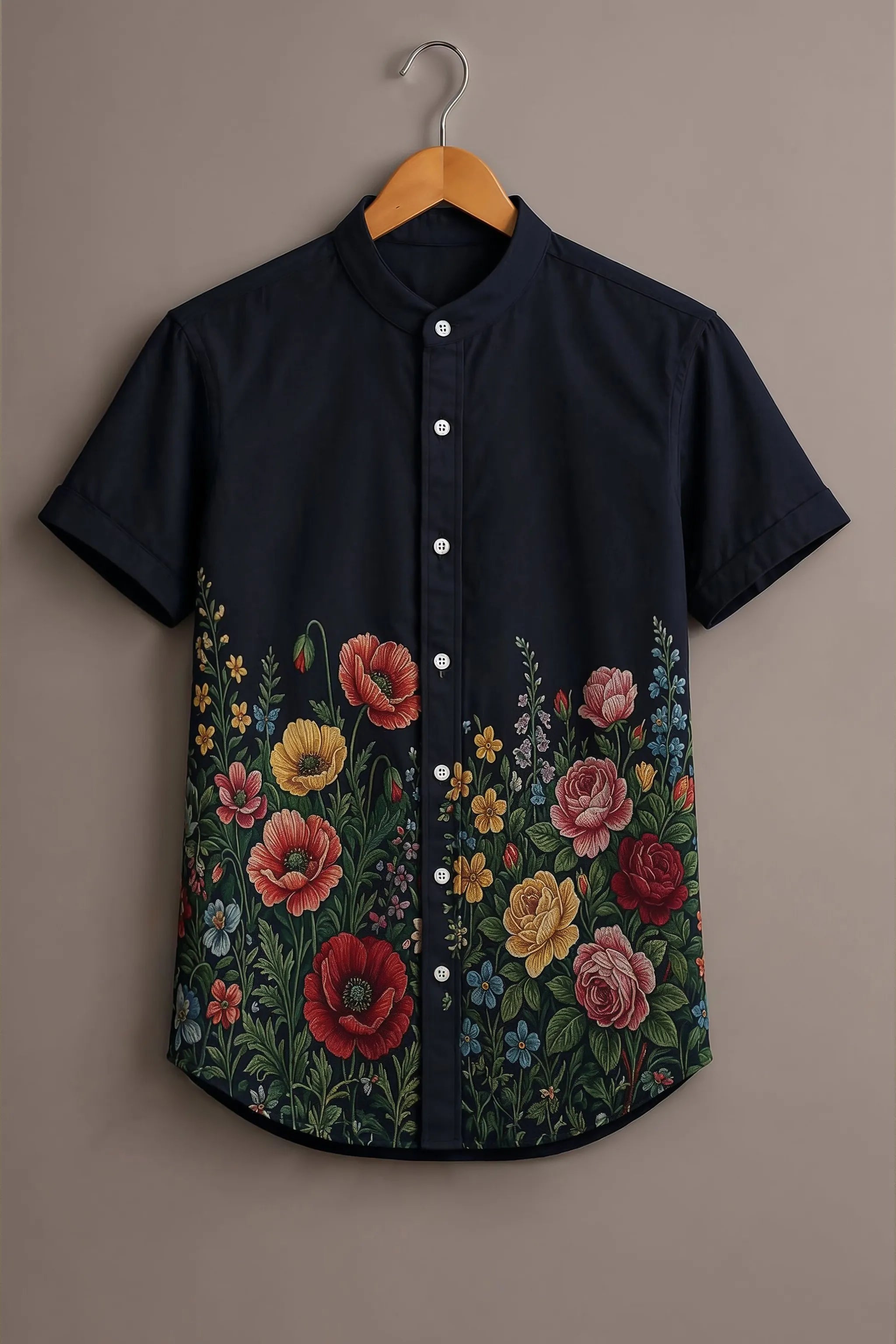Royal Bloom Floral Premium Shirt