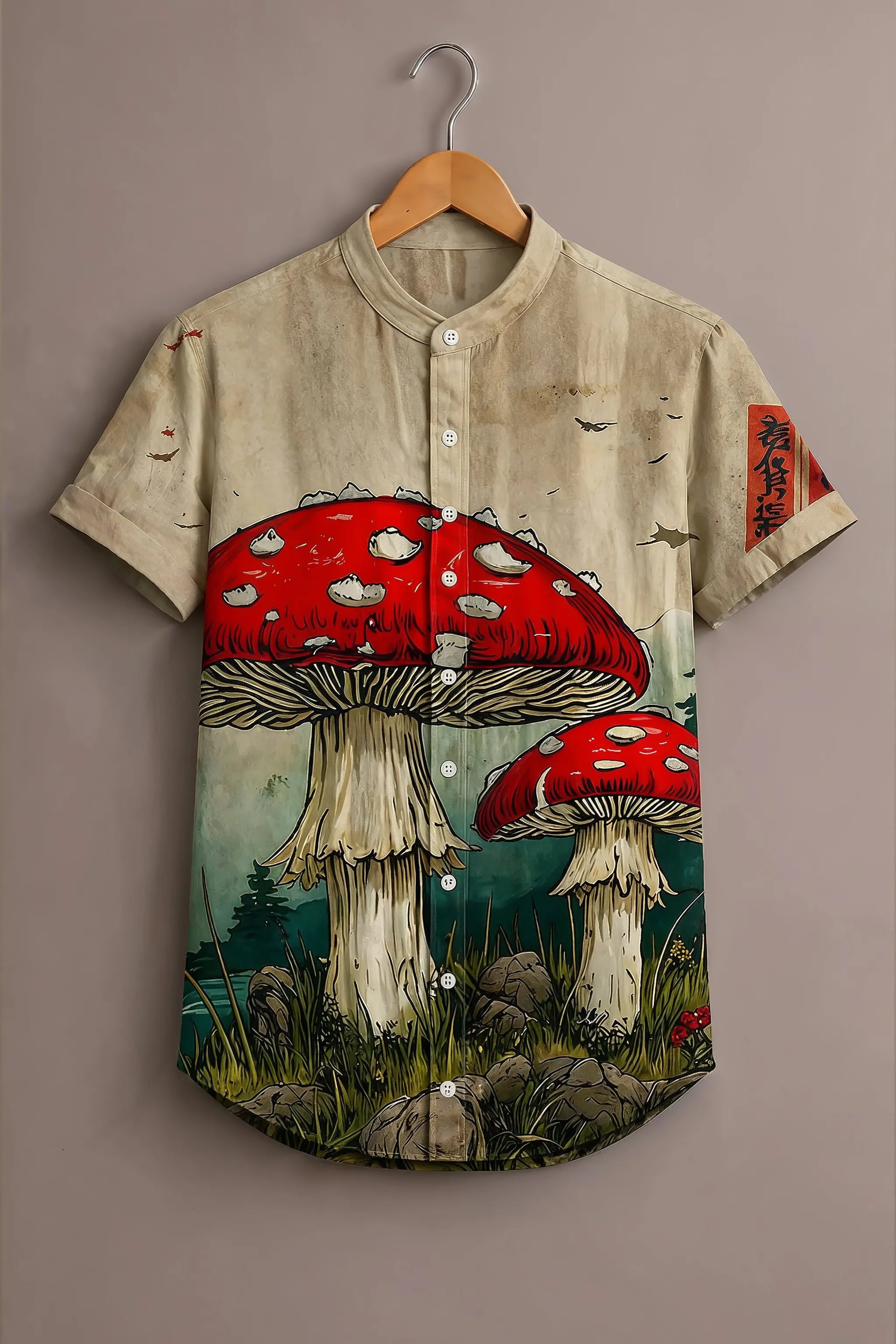 Mystic Mushroom Forest Graphic Shirt