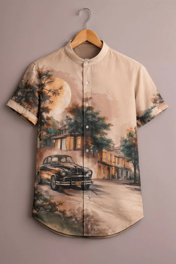 Classic Street Car Artistic Shirt