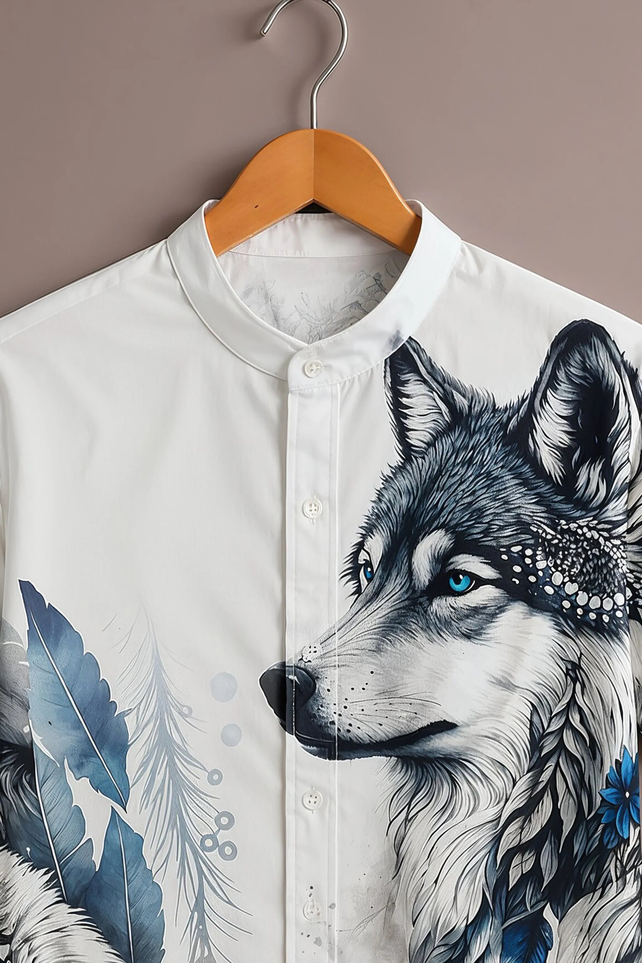 Arctic Wolf Blue Premium Shirt