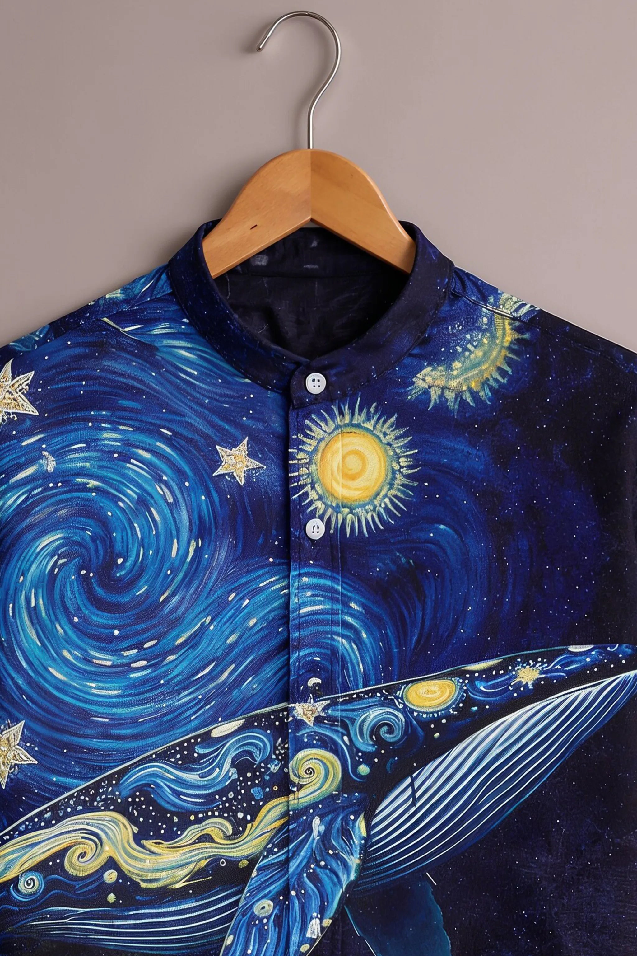 Space Whale Artistic Premium Shirt