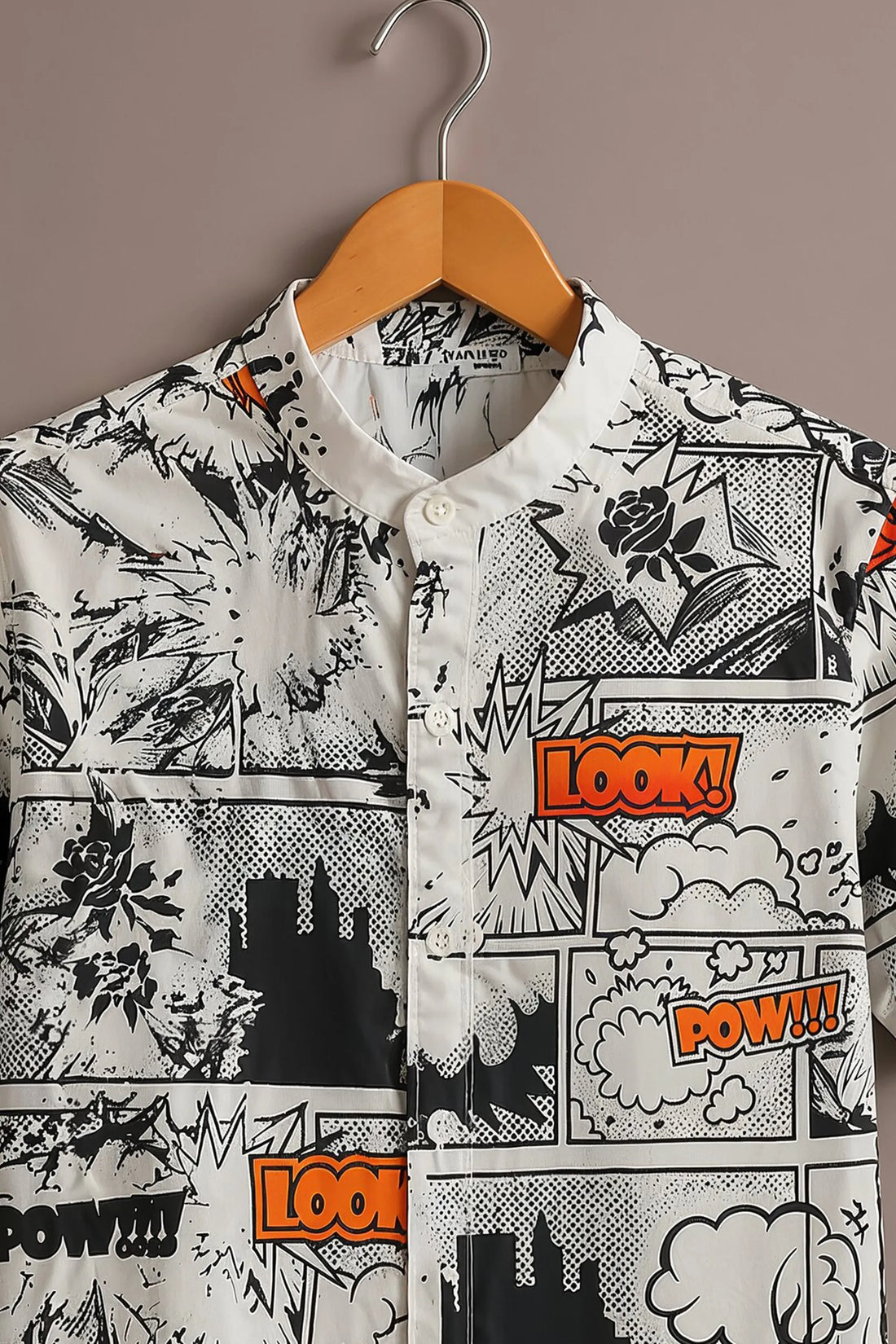 Street Comic Look Graphic Premium Shirt