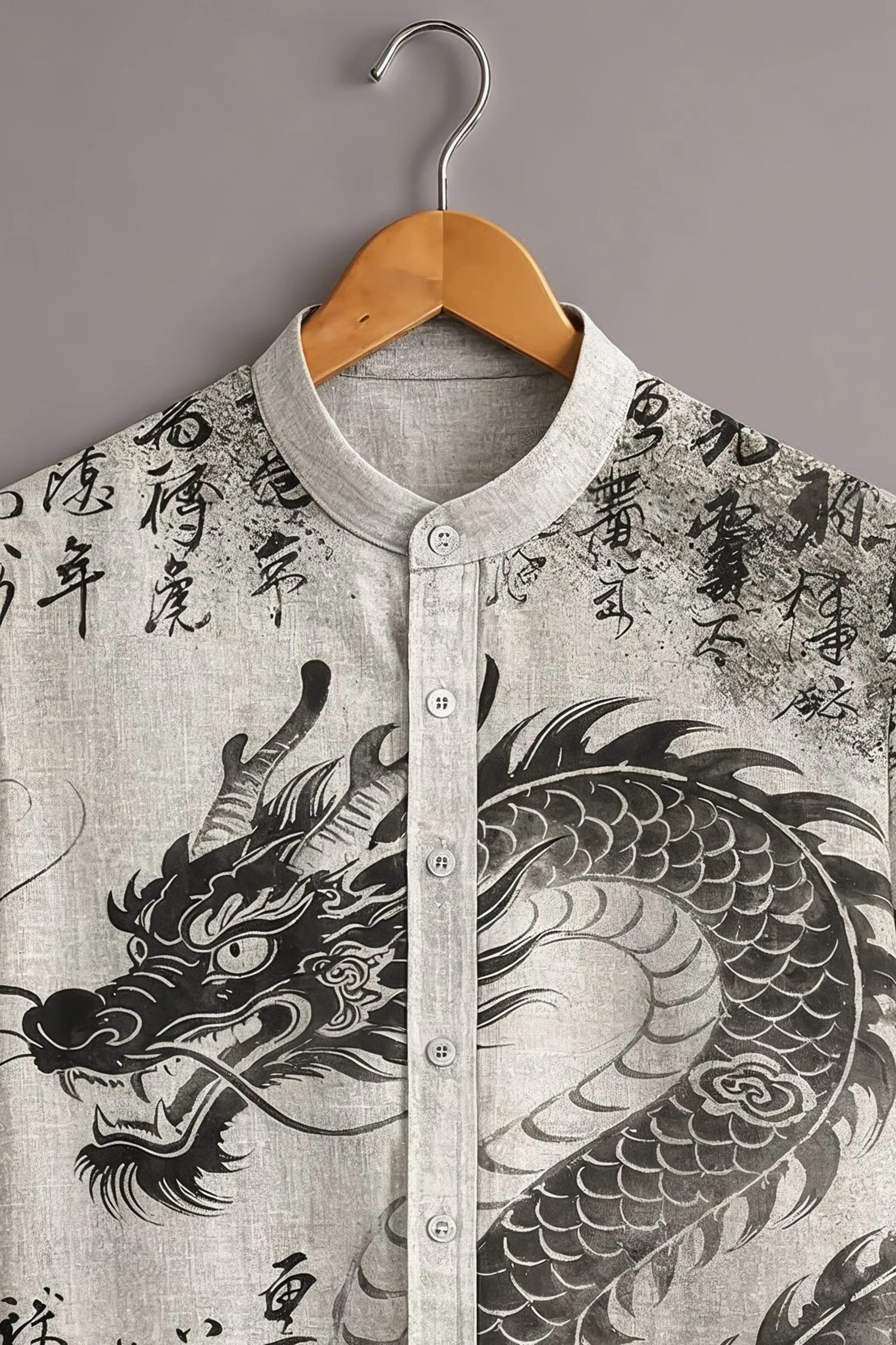 Royal Dragon Ink Style Designer Shirt