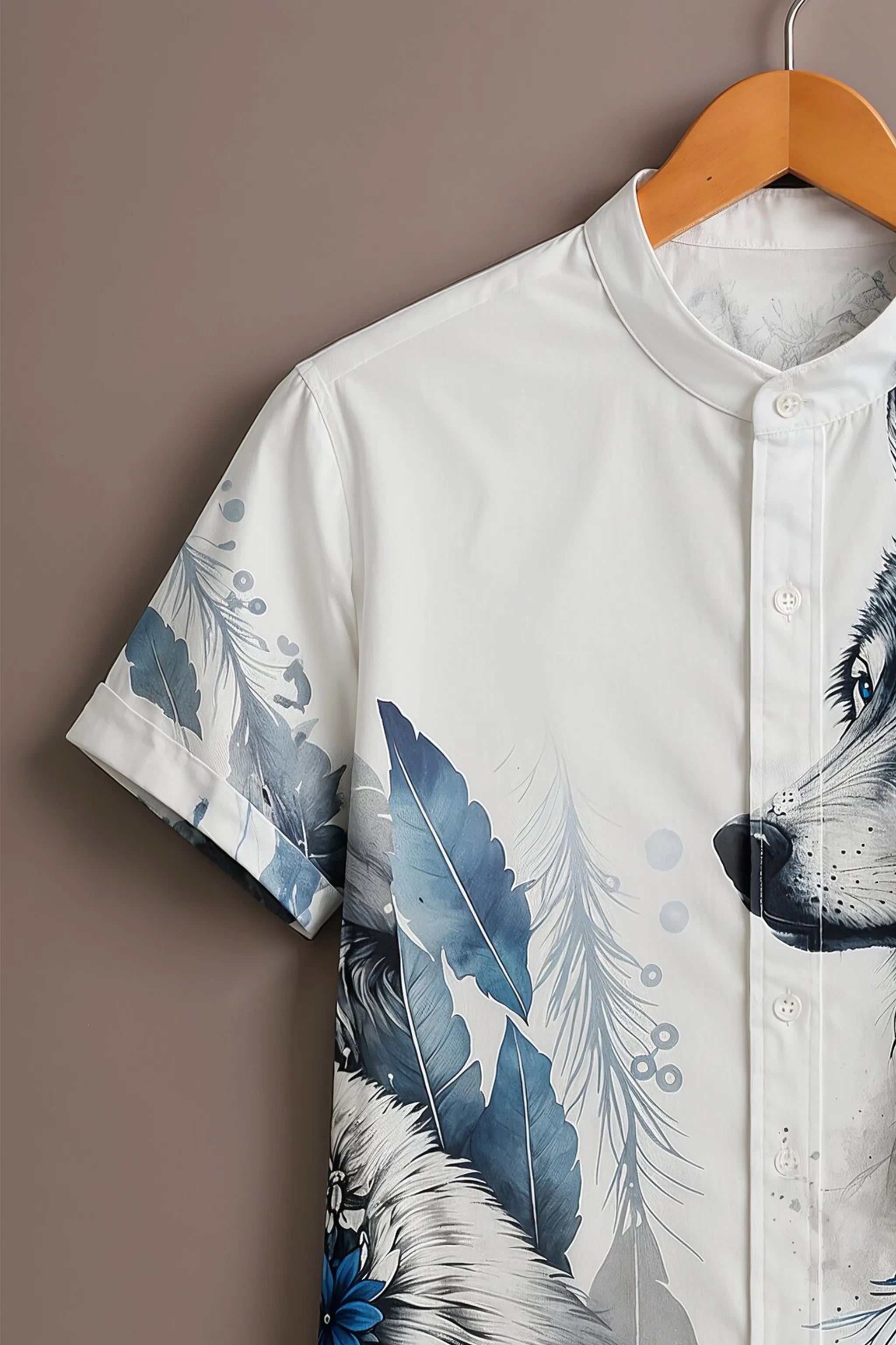 Arctic Wolf Blue Premium Shirt