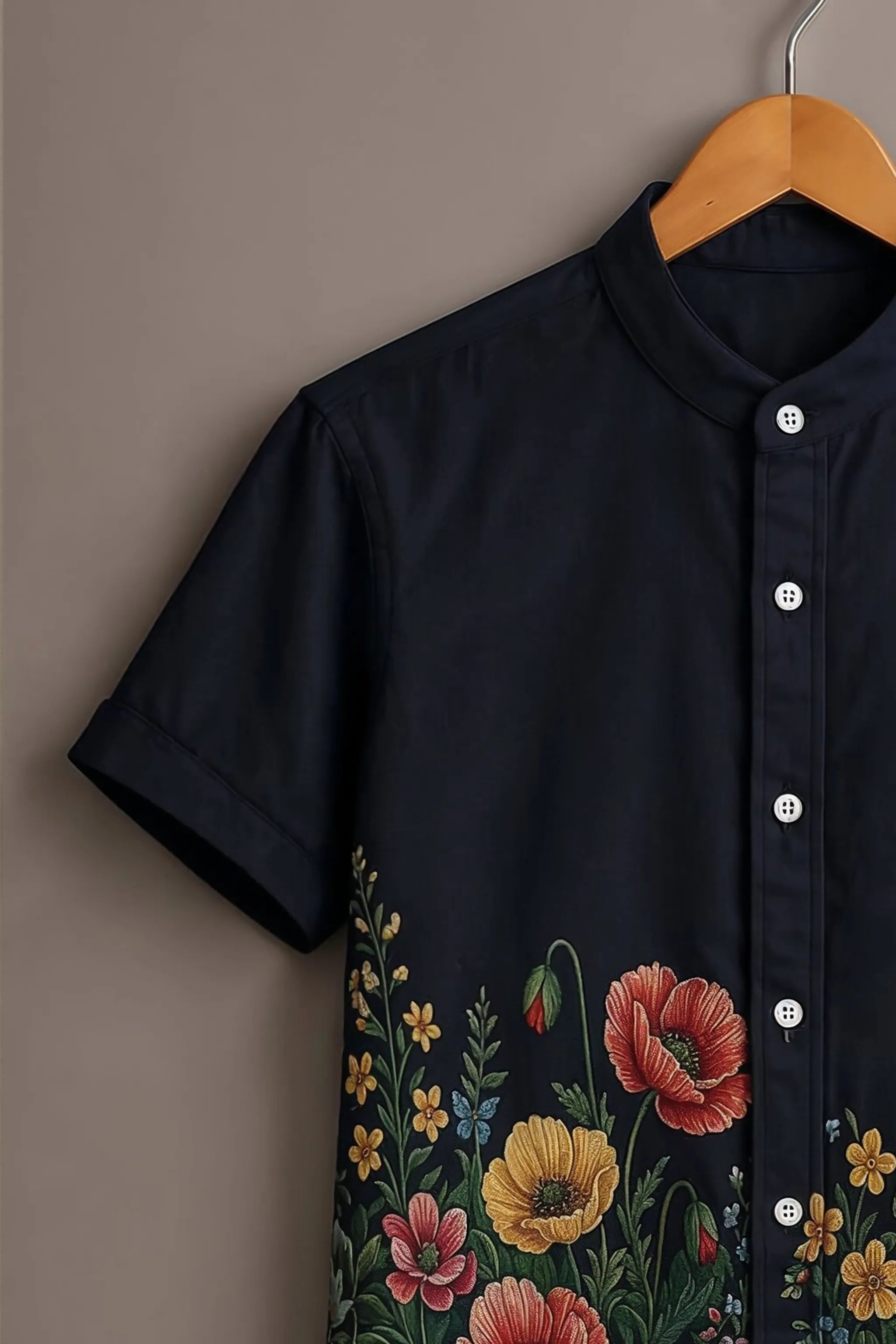 Royal Bloom Floral Premium Shirt