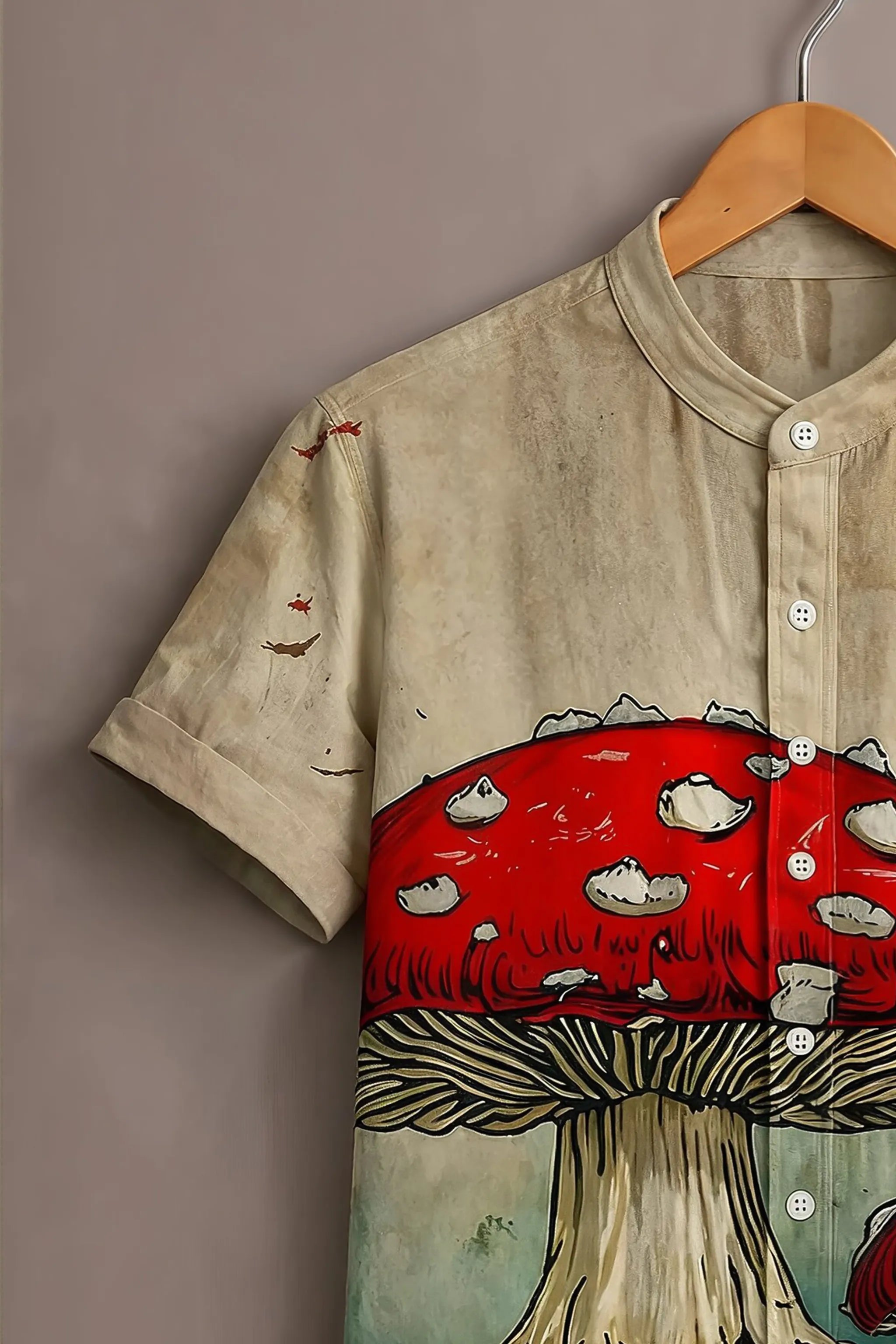 Mystic Mushroom Forest Graphic Shirt