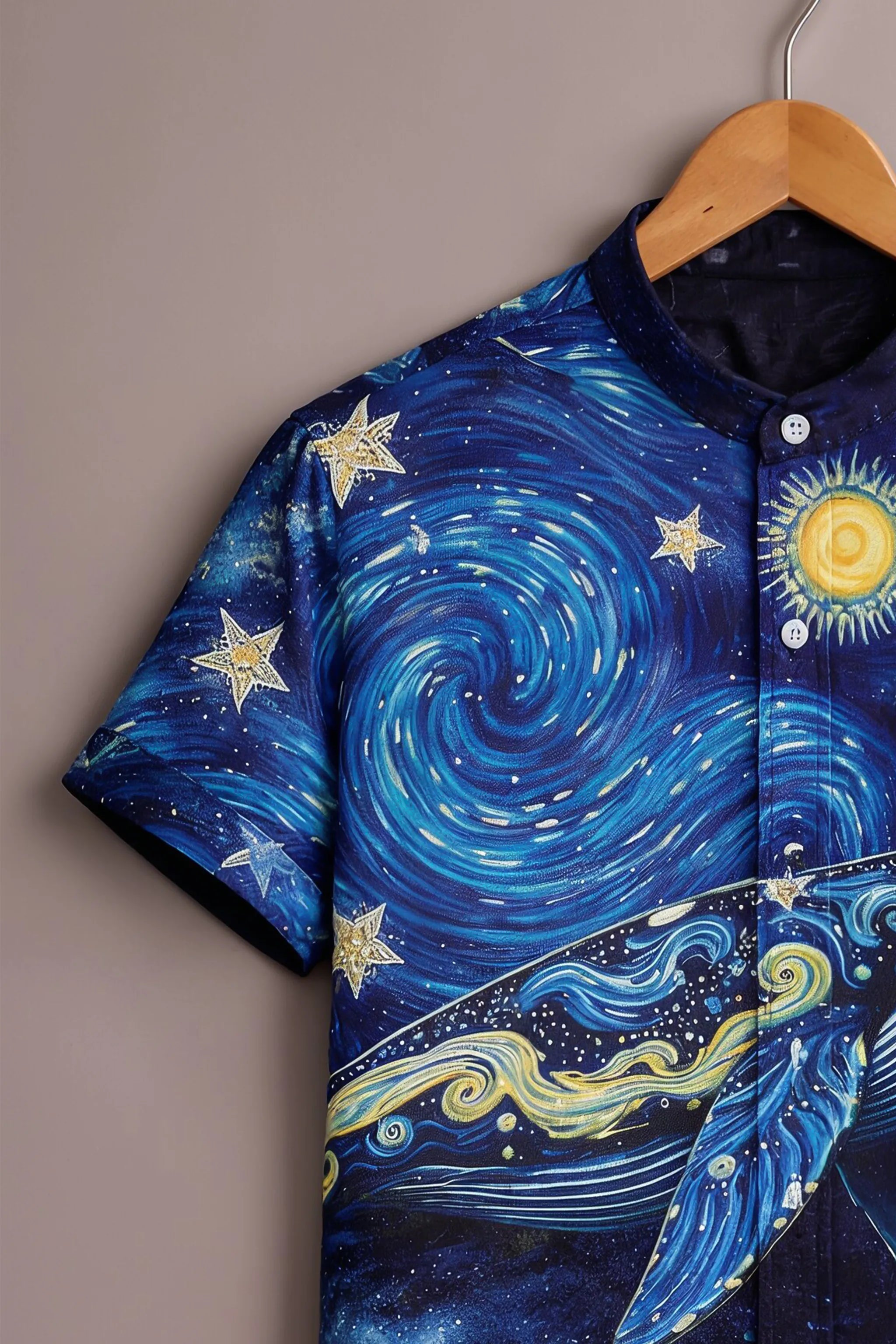 Space Whale Artistic Premium Shirt
